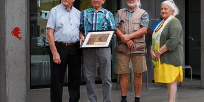 EUVO, uitreiking door raadslid Liliane De Baene